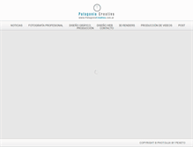 Tablet Screenshot of patagoniacreativa.com.ar